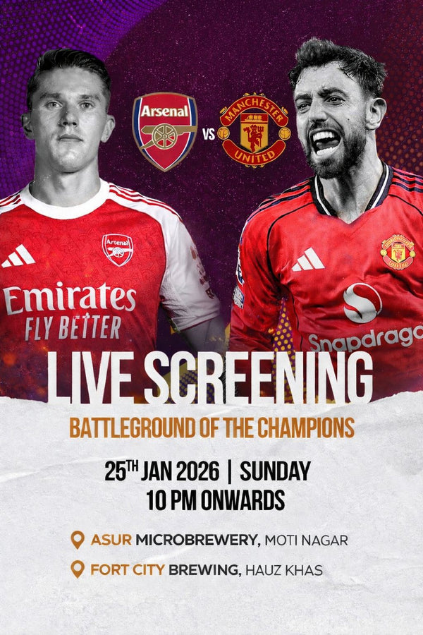 Arsenal vs Manchester United: Live Screening