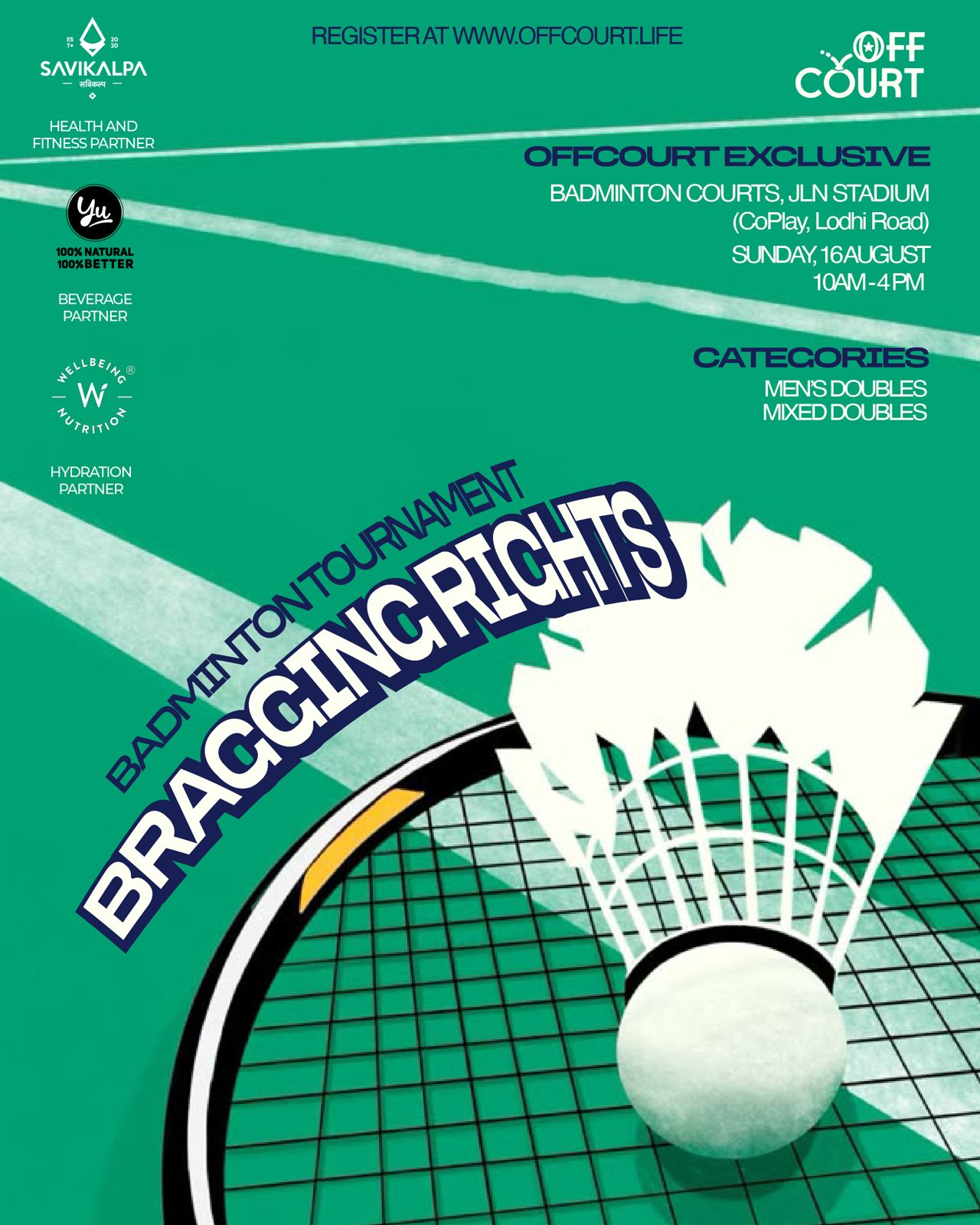 Bragging Rights: A Community Exclusive Badminton Tournament at JLN Stadium